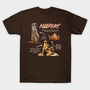 Meerkat Fun Facts T-Shirt